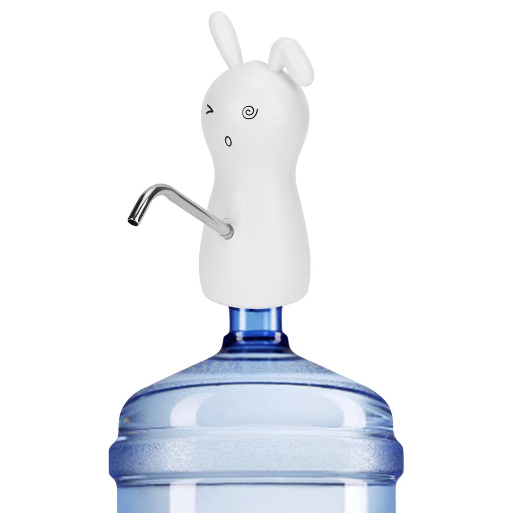 Distribuitor de Apă Electric Portabil Încărcare USB 450ml Cantitativ pentru 4.5L?Apă îmbuteliată de 18,9 L