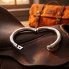 Carbon Steel Cow Nose Ring Silver Farm Animal Nose Ring Easy To Use Bull Nose Ring  Husbandry