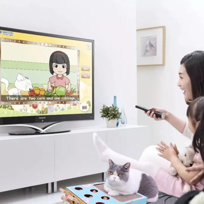 Katze spielt Hamster Spielzeug Hamster Maschine süße Spielzeug für Katze Kätzchen Jagd spielen Kratzen Beißen