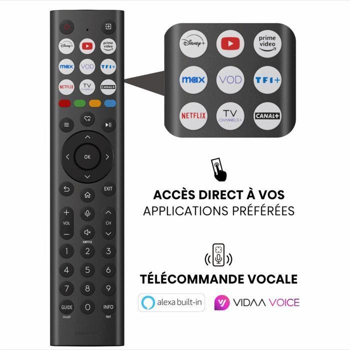 TV QLED - HISENSE - 85E7Q Pro - 215 cm - 4K UHD - Smart TV - Compatible HDR