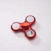 Luminous LED Light Fidget Spinner Creative 18 Changes Hand Spinner EDC Fidget Playthings Designed for Adults Office Stress Relief Playthings
