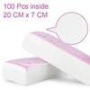 50/100PCS Women Men Hair Removal Wax Paper Nonwoven High Quality Body Leg Arm Hair Removal Epilator Wax Strip Paper Roll