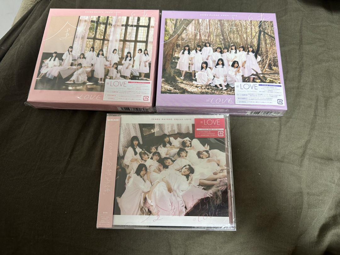 

[USED] All 3 discs, secret TYPE ABC first edition standard edition =LOVE equal love cd