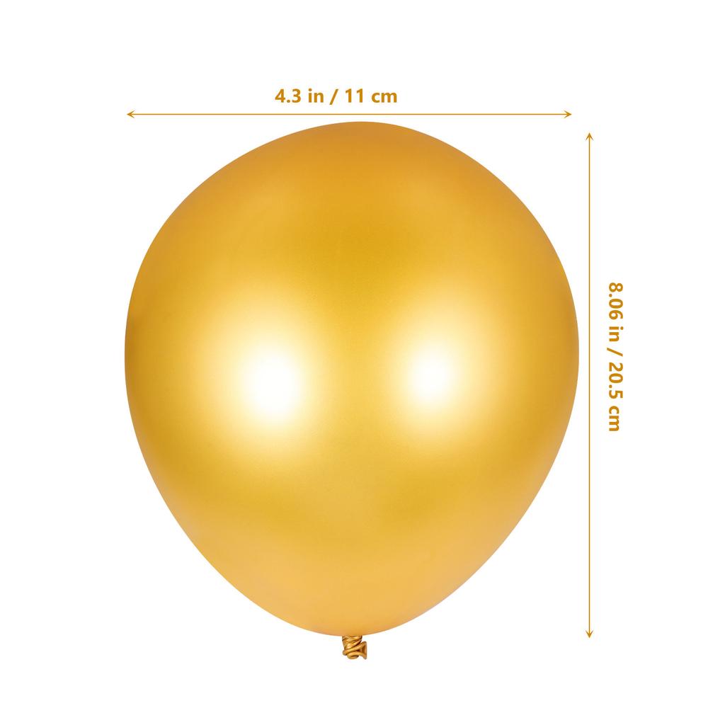 10Pcs Party Balloons Decoration Set Latex Balloons for Birthday Wedding Reception Anniversary Festive Ceiling Hanging Decor