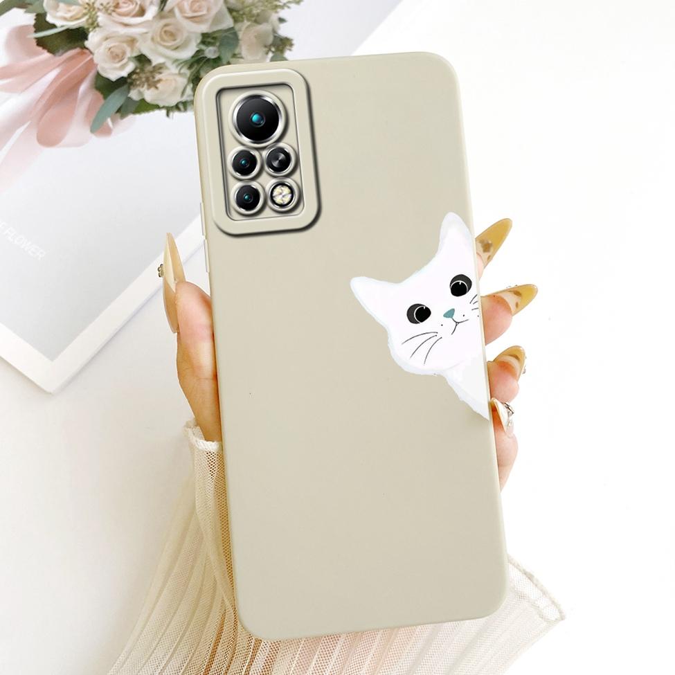 For Infinix Note 11S X698 Casing For Infinix Note 11 Pro X697 Case Fashion Cartoon Cute Funny Painted Silicone Cover