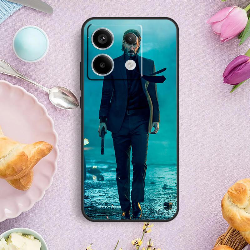 John Wick Keanu Reeves Case For Xiaomi Redmi Note 12 11 9 10 13 Pro Plus 9S 10S 11S 12S Redmi 12 10 C 9C 13C Cover