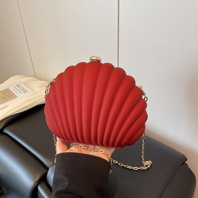 Bags Women's Bag 2025 New European and American Candy Color Dinner Bag Fashionable Personality Shoulder Acrylic Shell Bag