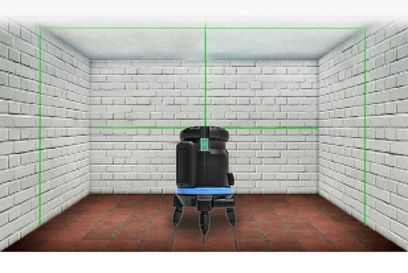 Proiettore Laser Infrarosso Kress Green Autolivellante a 2 Linee 5 Linee