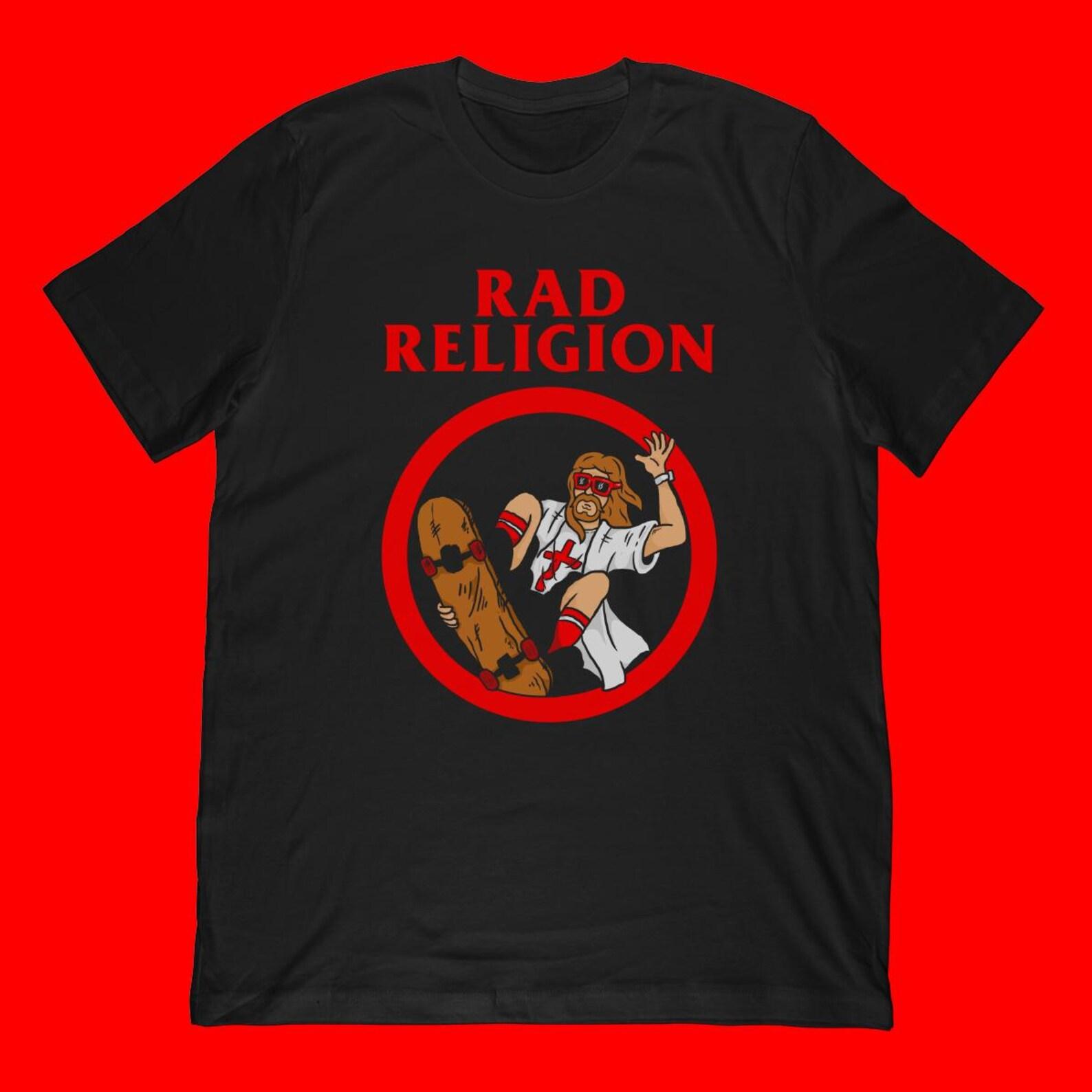 Rad Religion Skater Jesus T-Shirt | Christian Apparel 2XL