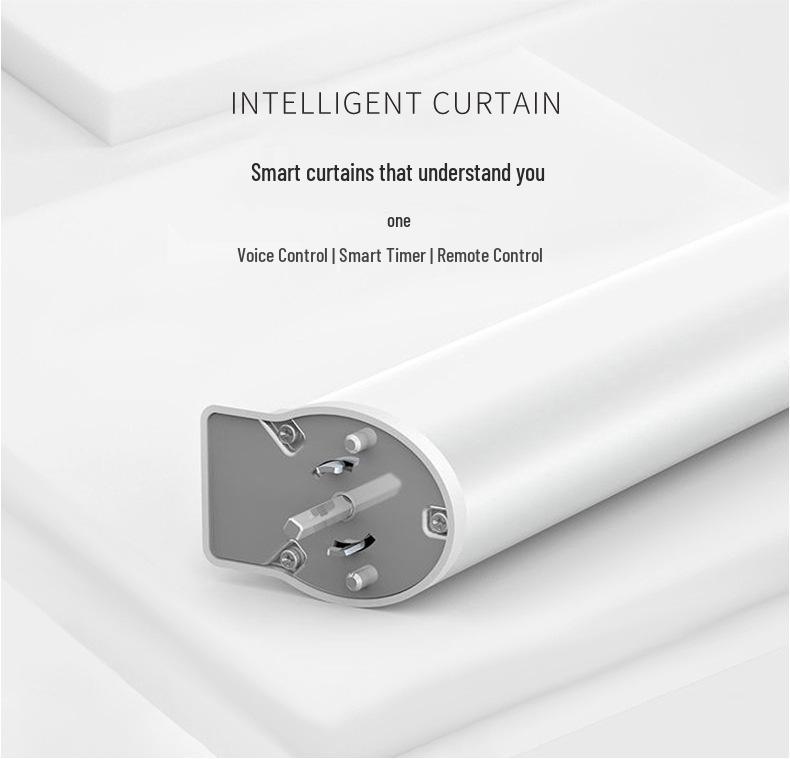 Graffiti Smart WiFi Electric Curtains with Alexa & Xiao Ai Voice Control