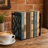 Tree Of Life Bookend 1 Pair of Decorative Bookends for Shelves, Heavy Duty Bookshelf L-shaped Organizer, Hollow Book Holder Stoppers Desk, Office