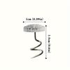 30Pcs Sheet quilt sofa cushion clip holder, transparent head, twist screw head for sofa sofa bed cover