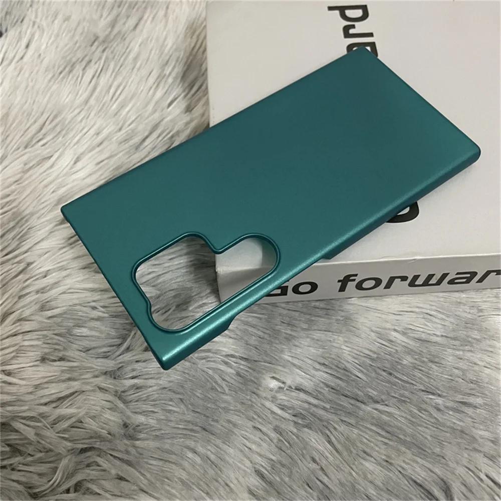 Ultradunne, matte, frameloze harde telefoonhoes voor Samsung Galaxy S26 Ultra, S26 Pro, S25 Edge Plus, S24, S23, S22, S21, S20, S10, Note 20, 10 Plus. Schokbestendige hoes.