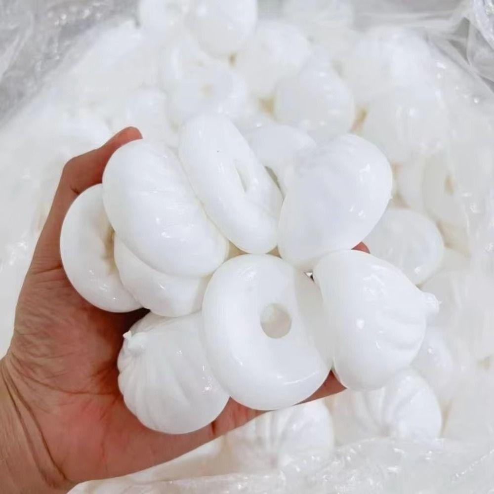 With Plug Dumpling Squishy Blank Craft DIY Empty Ball Skin Slow-rebound DIY Steamed Bun Handmade