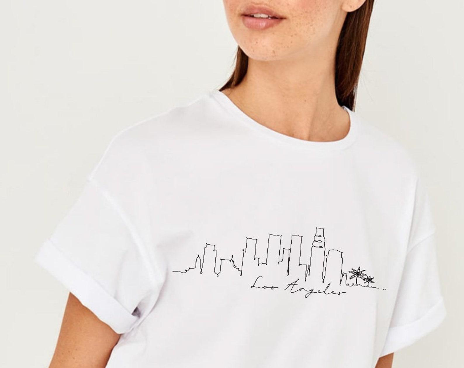 Los Angeles Shirt, LA shirt, Los Angeles T shirt, Skyline, Trendy Womens Clothing, Tumblr Shirt, California Shirt, Graphic Tees, LA, UNISEX L
