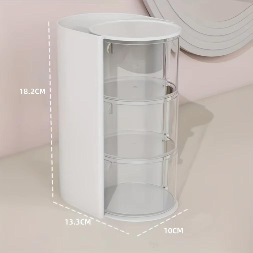 Hair Accessories Organizer Acrylic Storage Box Clear Hair Tie Organizer For Headband Makeup Brush Holder Desk Jewelry Organizer