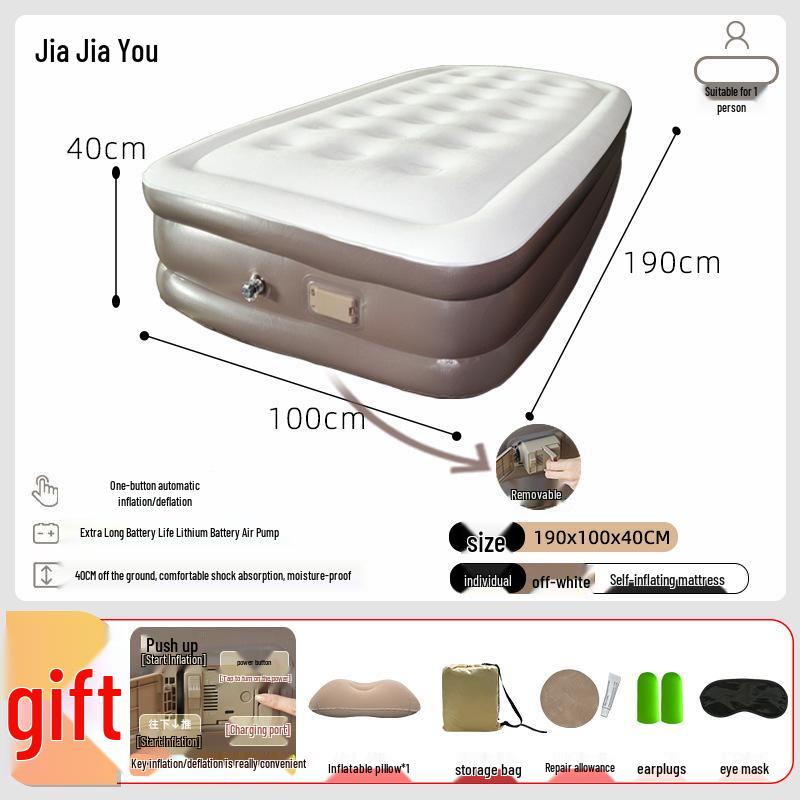 Automatic Inflatable Camping Mattress for Outdoor Travel and Tent Use