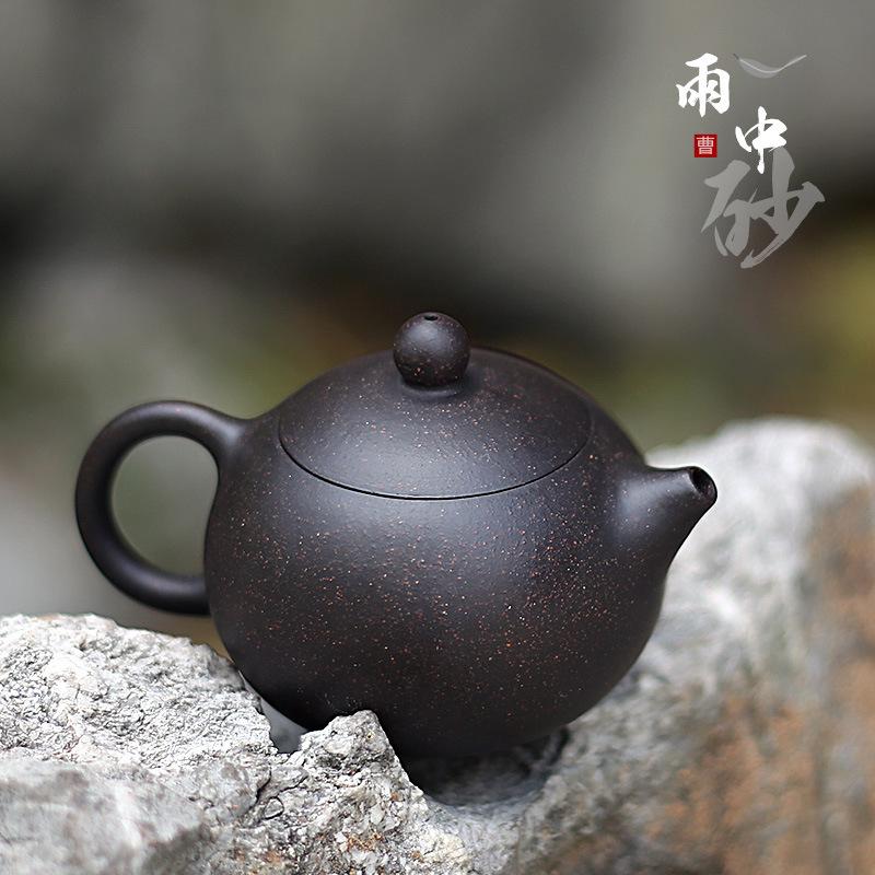 High Quality Yixing Teapot Purple Clay Xi Shi Zisha Tea Pot Ore Beauty Chinese Kung Fu Kettle Suit  for Puer Black Tea 180ML