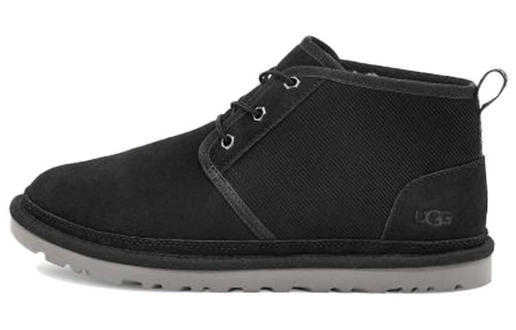 UGG Neumel Замшевые Короткие Ботинки на Плоской Подошве Черные 1114196-BLK 40