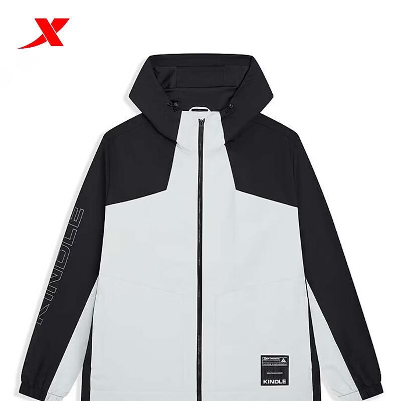 XTEP Men s Thickened Windproof Hooded Jacket XL