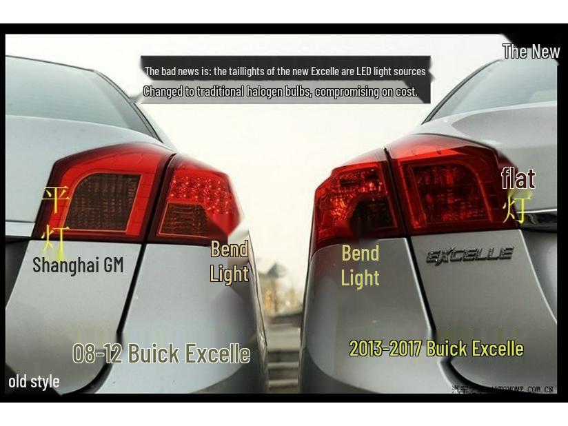 Buick Excelle Rear Taillight Assembly for 08-17 Models