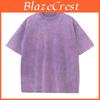 Made Vintage Retro Tshirt Washed Of Pure Cotton Short Sleeves For Women Tshirt Short Sleeves For Couples Loose Short Sleeves