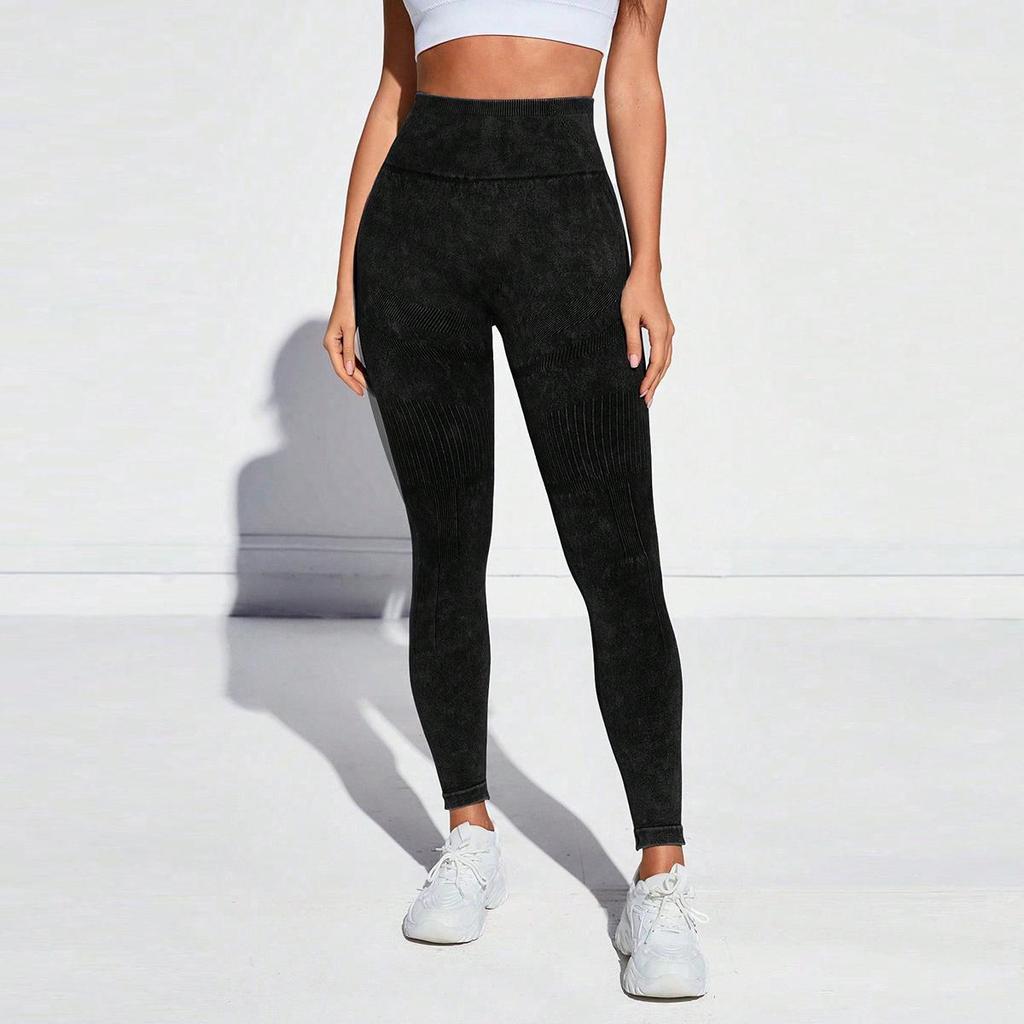 Ultra High Waist Sanded Yoga Leggings with Line-Free Design for Women's Fitness & Running