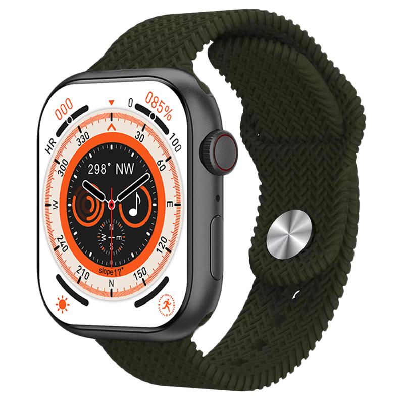 Rainbuvvy HK9 Pro Náramek Chytré hodinky 2,02palcový OLED 410x494 LC11S BT 5.1 Vodotěsné IP67 Podpora Bluetooth volání Sledování kroků Monitorování spánku