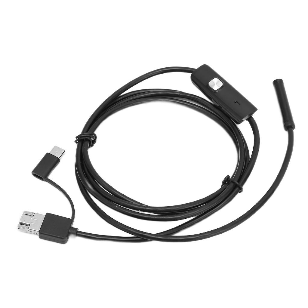 3 in 1 Endoscope HD Auto Repair Air Conditioning Duct Micro Camera Endoscope for Android Mobile Phone Computer