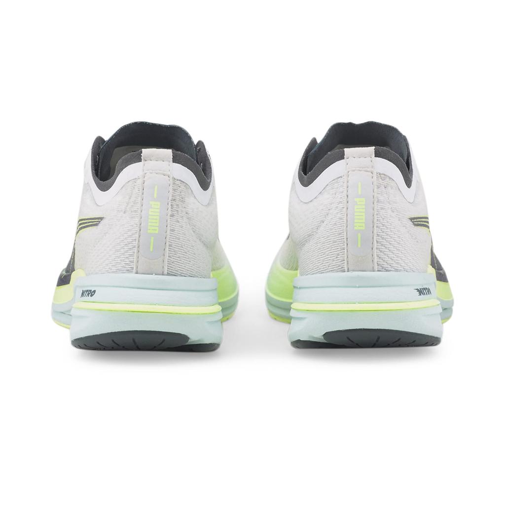 Puma DEVIATE NITRO Damen Weiß 25,0 cm 194453-11 Carbonplatte Japan Authentisch