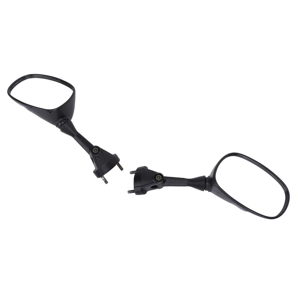 Motorcycle Rearview Mirror 360 Degree Adjustable Wide Viewing Angle Rotating Mirrors for ZX‑6R 2005‑2008
