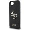 Etui do iPhone 16e Guess Fixed Glitter Czarny