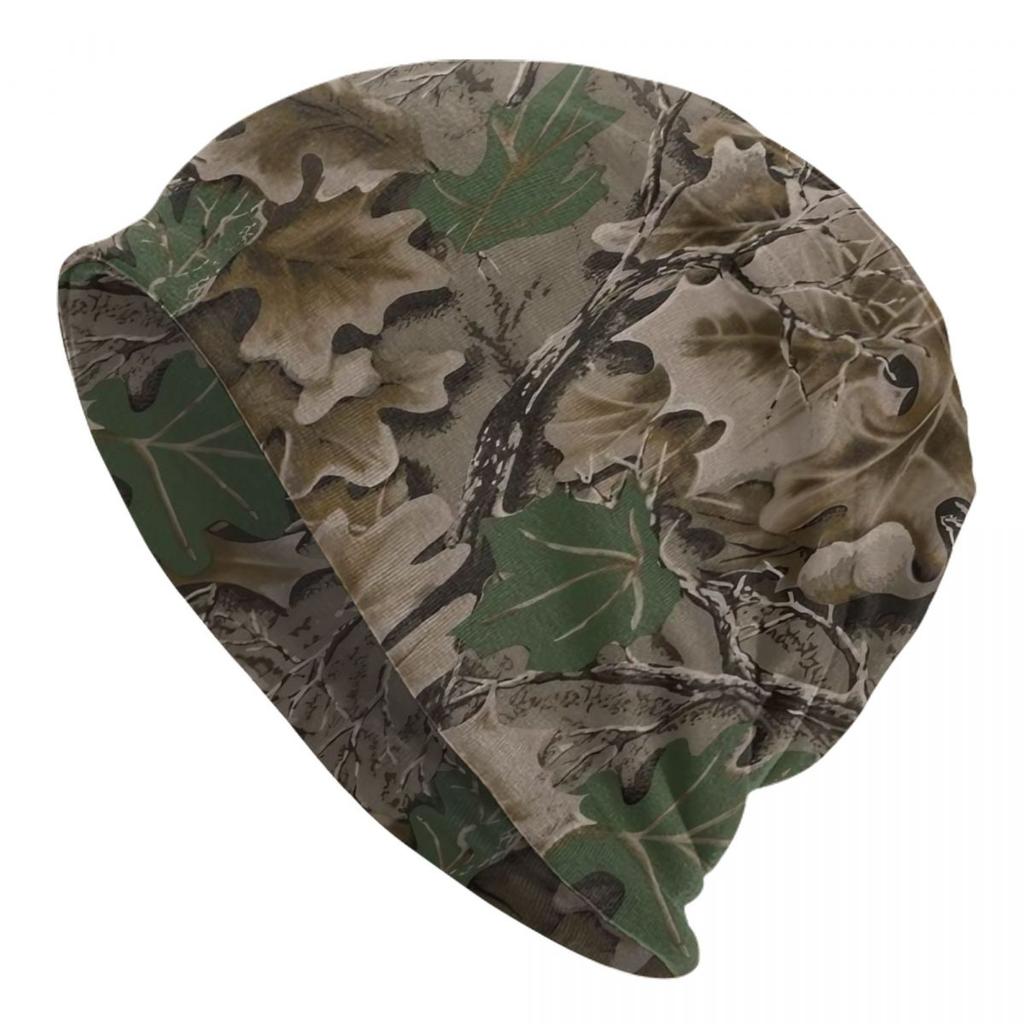 Camouflage Hunting Skullies Beanies Hats Real Tree Camo Unisex Women Street Caps Warm Dualuse Bonnet Hats