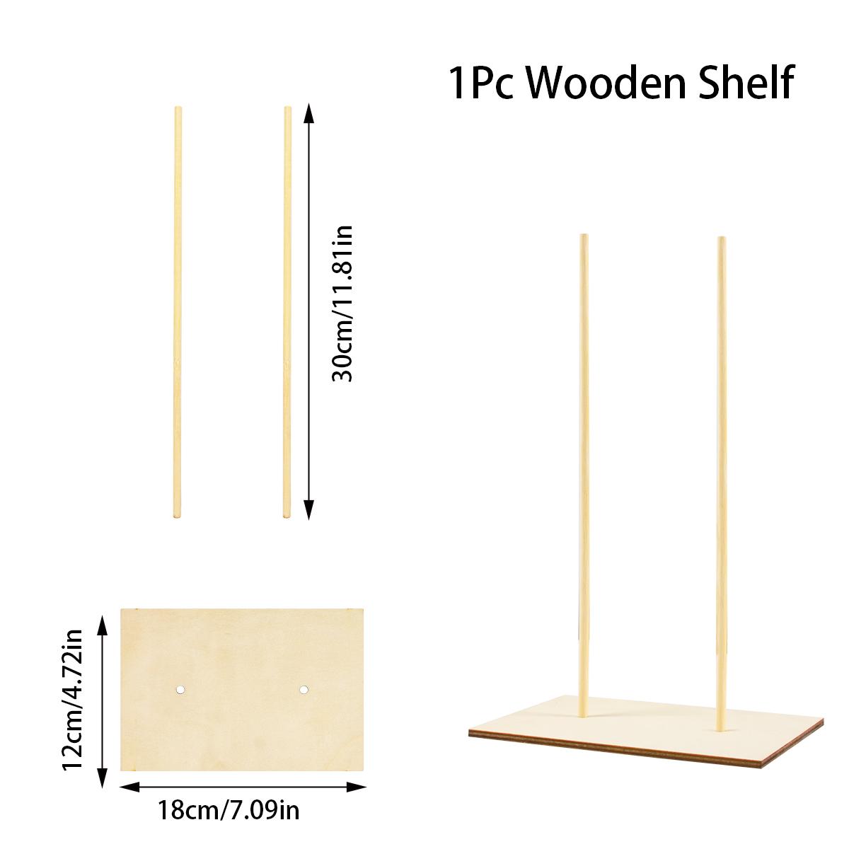 

Подставка для пончиков из дерева, держатель для десертного стола с пончиками для украшения свадьбы, дня рождения, конфетного бара, детского душа