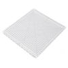 Quiltschablone Lineal 12,5x12,5 Zoll Acryl Transparent Zweifarbige Linie Multifunktionales Näh-Quiltstreifenlineal für