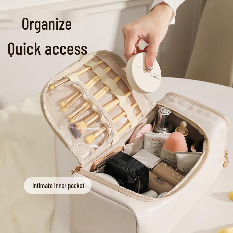Large Capacity Portable Travel Cosmetic Bag