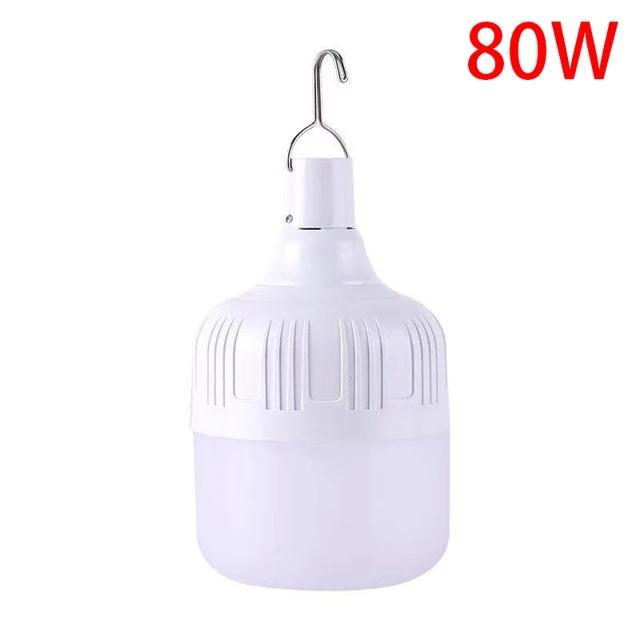 Usb Rechargeable Led Bulb Outdoor Portable Camping Picnics Light Bulb Emergency Lighting Flashlight Lights Hanging Tent Lantern