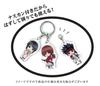 Tees Factory Charm Keychain, Rurouni Kenshin 3, Enishi, Kenshin, and Saito, 0.3 x 8.5 x 9.5 cm, RU-5580754EK