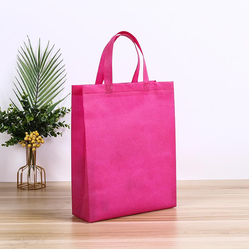 10pcs Colorful Party Favor Bags for Birthday Party Valentine Goodie Pocket Shopping Supplie Non-Woven Tote Reusable Gift Pouches Eco-friendly Bag