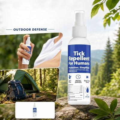 İnsanlar İçin Kene Kovucu Sprey 100ml Dış Mekan Kullanımı Kenelere Sinek ve Böceklere Karşı Etkili Koruma Kamp Yürüyüş ve Seyahat İçin Uygundur