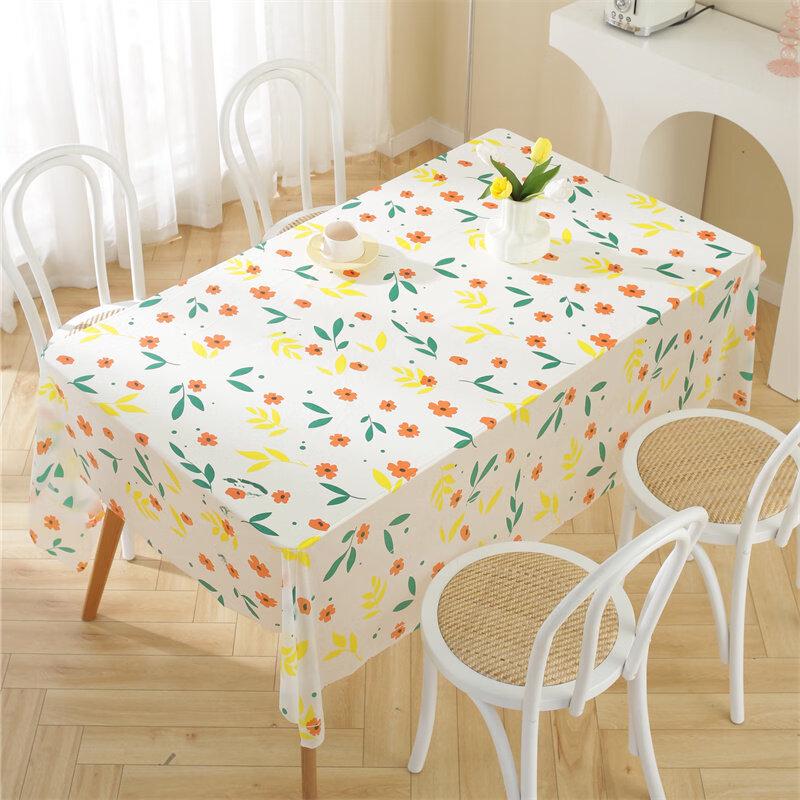ZISIZ 10-Pack Disposable Plastic Tablecloths
