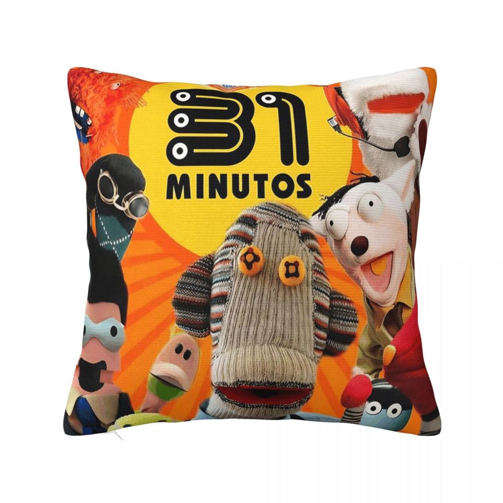 31 Minutos Chilean Comedy Pillow Covers Polyester Sofa Tulio Trivino Cushion Case Cute Pillow Cover 45*45