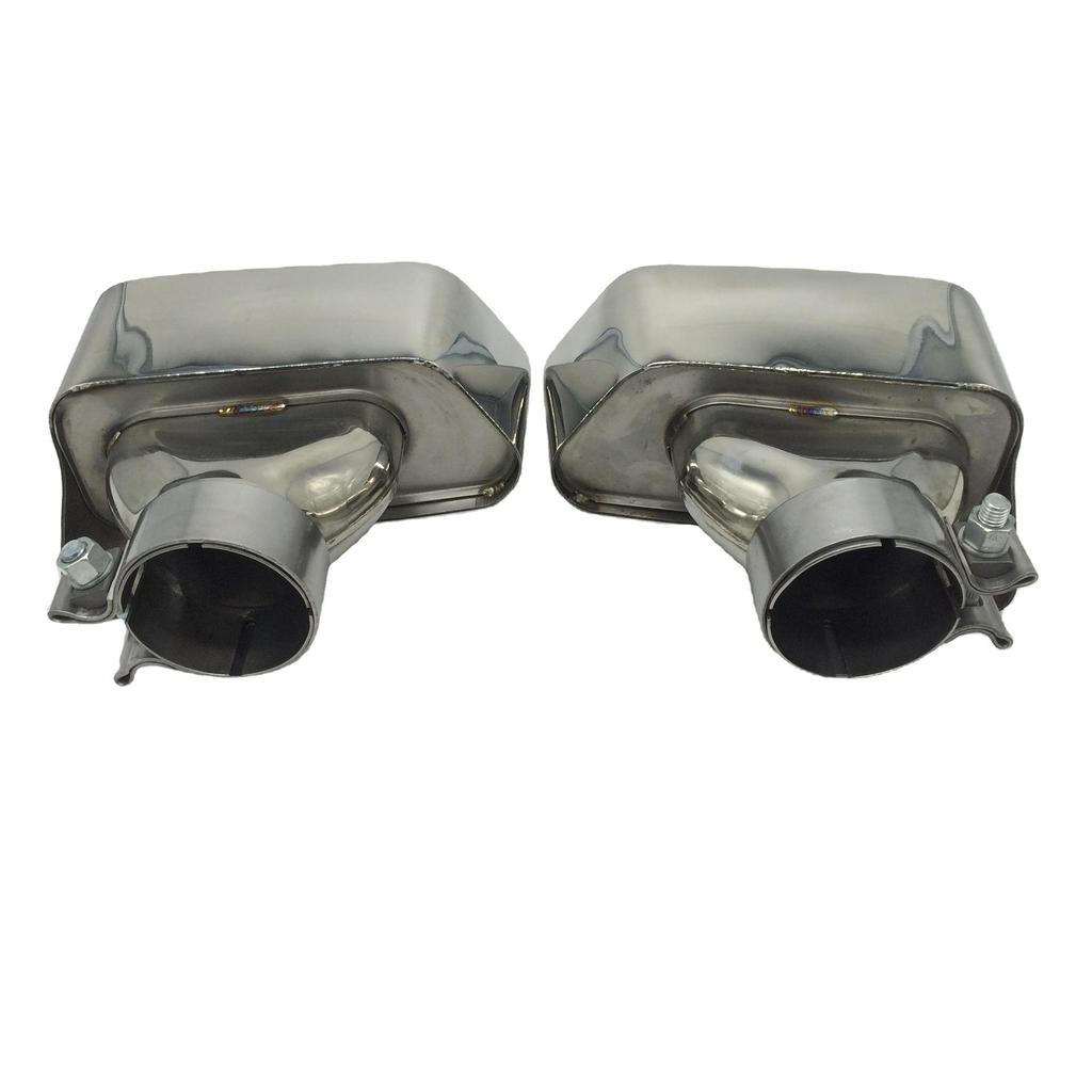 Premium Polished 304 Stainless Steel Exhaust Muffler for 2011-2024 BMW