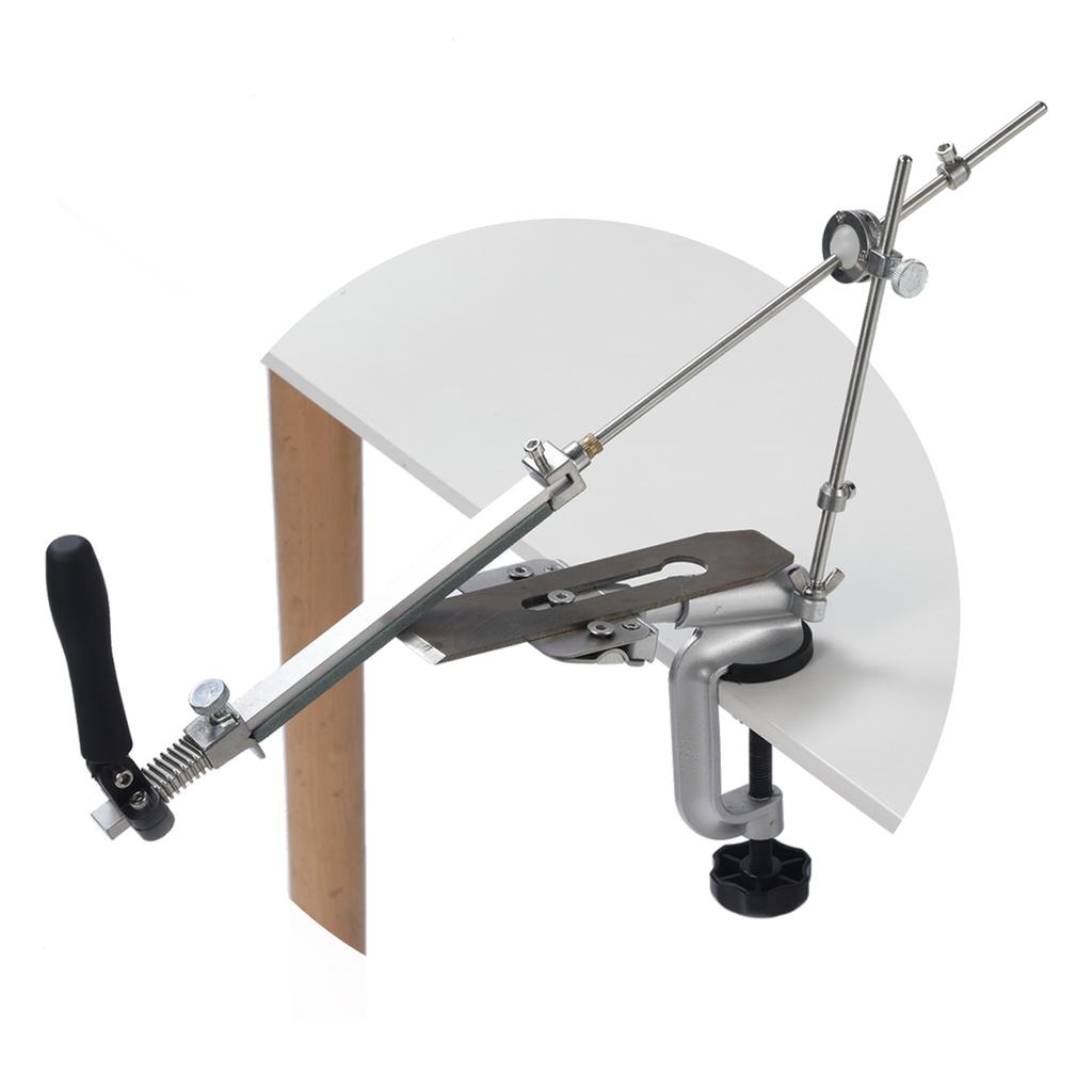 Sharpener Set Fixed-angle Knife Sharpener Knife Sharpening Kit Knife Slicker   Sharpener Abrasive Holding System with 4 Sharpening Stones