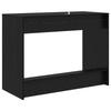 Bed Desk Black Oak Wood Composite 100 x 45 x 75 cm