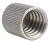 Adapter sleeve reduction tripod 1/4" male to 5/8" female aluminum 26 mm