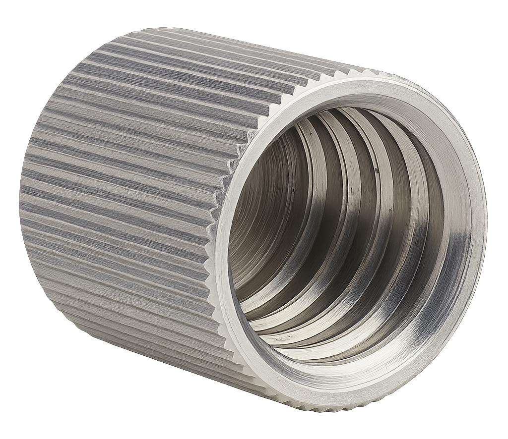 Adapter sleeve reduction tripod 1/4" male to 5/8" female aluminum 26 mm