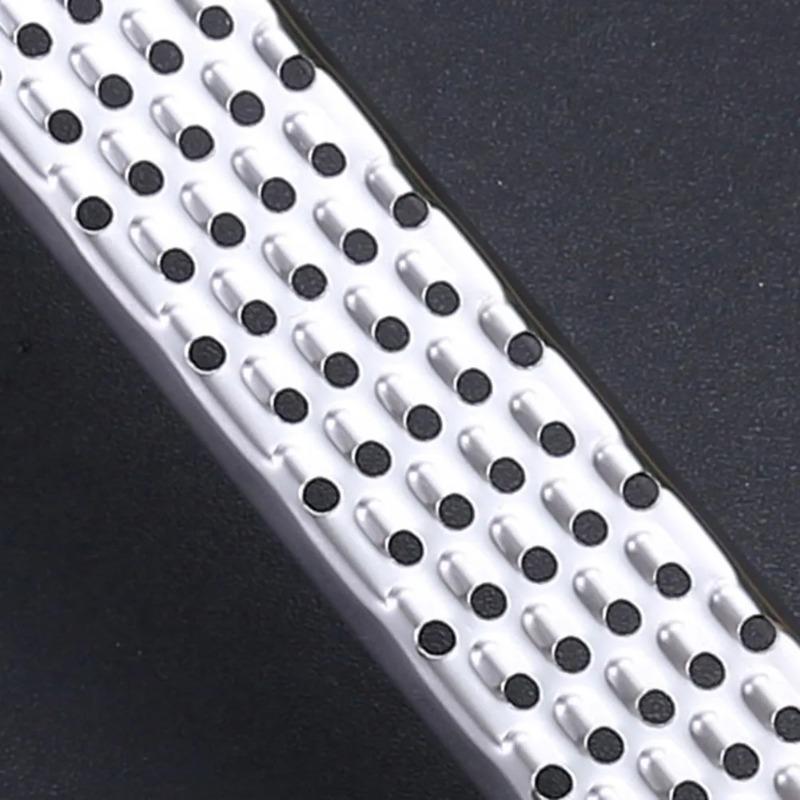 Stainless Steel Long Handle Cheese Grater - Multi-functional Kitchen Tool for Grating Cheese, Potatoes, and Lemon Zest