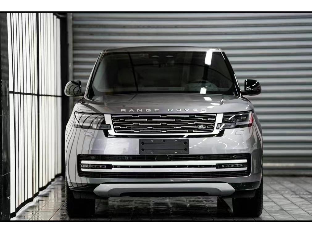 2023 Range Rover Executive Black & Silver Shark Gill Front Grille Vent Mesh Upgrade