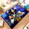 Cartoon Mickey Minnie Mouse Donald Duck Living Room Non-Slip Area Rug Soft Carpet for Bedroom Playroom Sofa,Home Decor Doormat